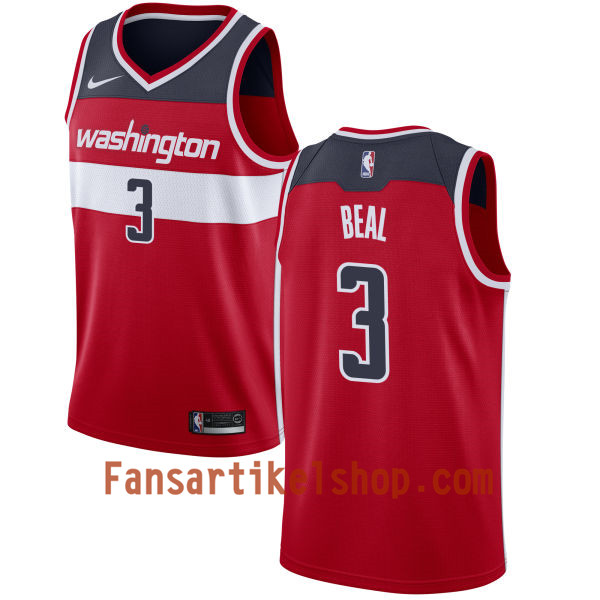 NBA Washington Wizards Trikot Bradley Beal 3 Nike 2017-18 Rot Swingman - Herren NBA Washington Wizards Trikot Bradley Beal 3 Nike 2017-18 Rot Swingman - Herren